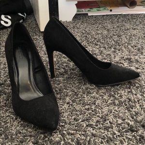Black heels